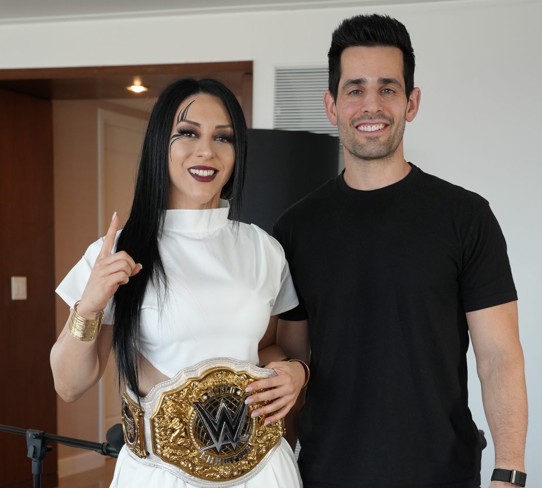 Stephanie Vaquer and Chris Van Vliet