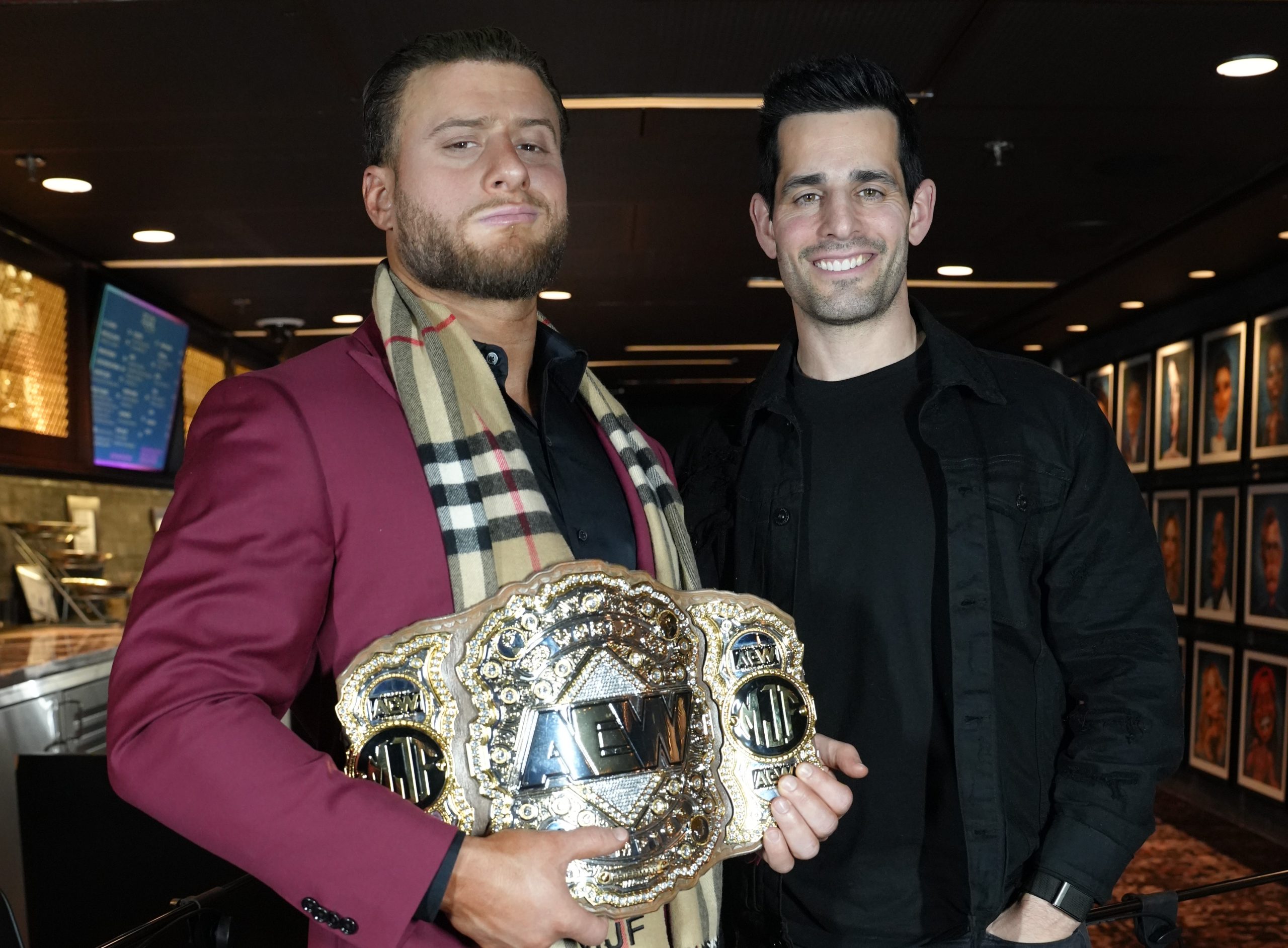 MJF and Chris Van Vliet