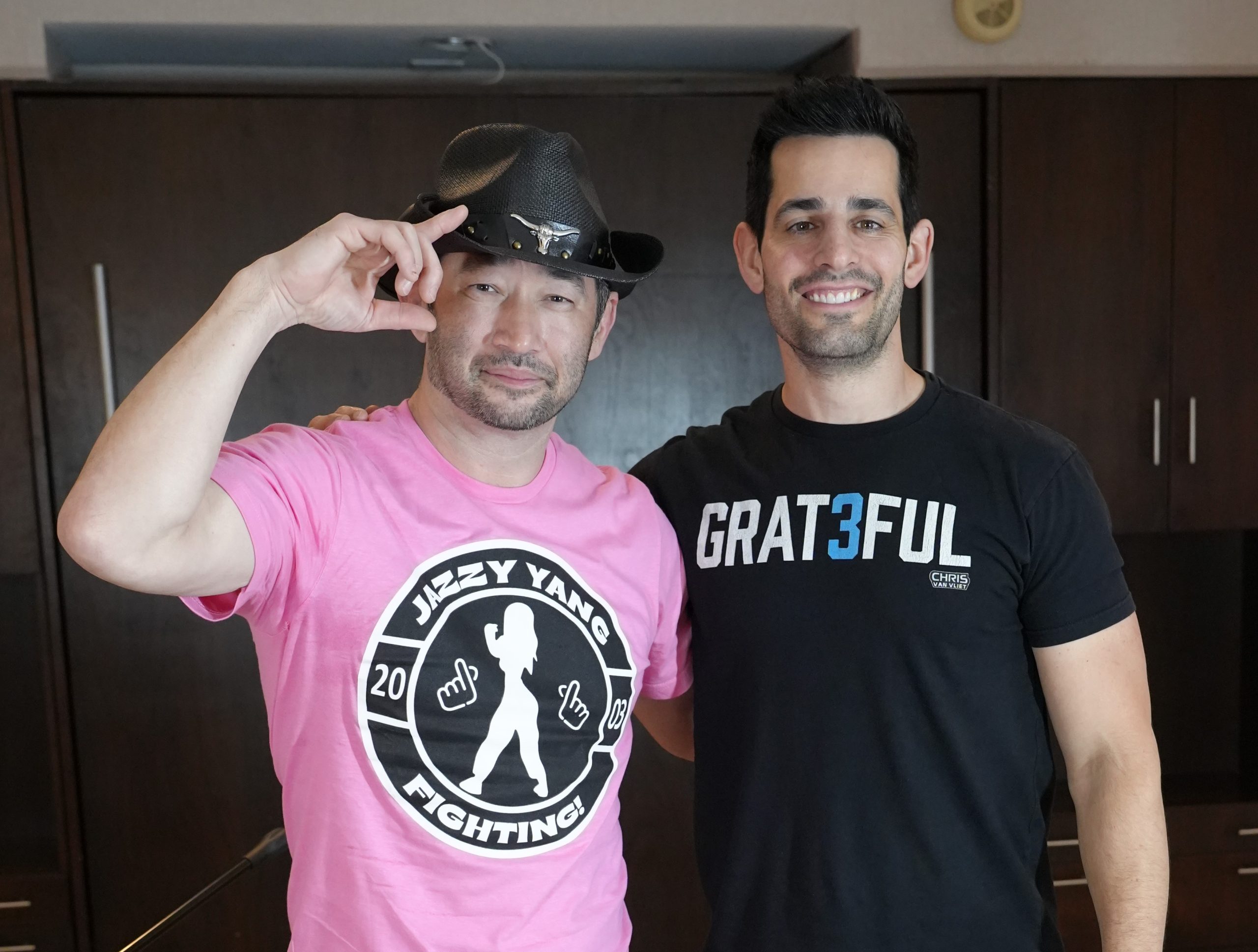 Jimmy Wang Yang and Chris Van Vliet