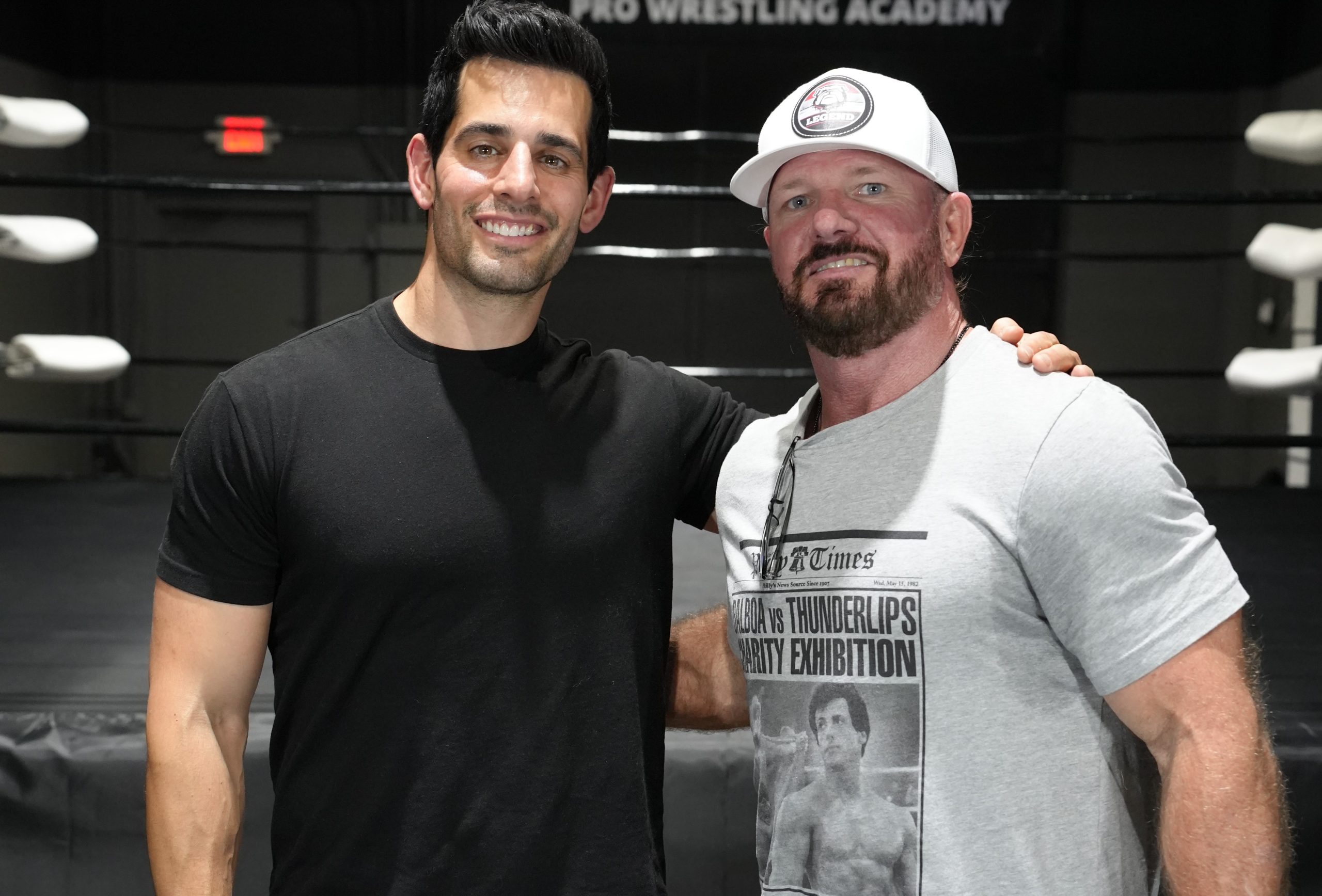 AJ Styles and Chris Van Vliet