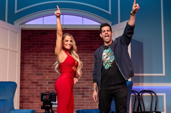 Chris Van Vliet and Trish Stratus