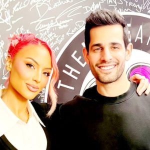 Eva Marie and Chris Van Vliet